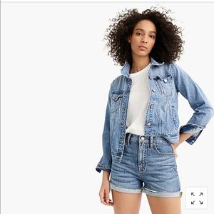 Brand New J Crew High-rise Denim Short